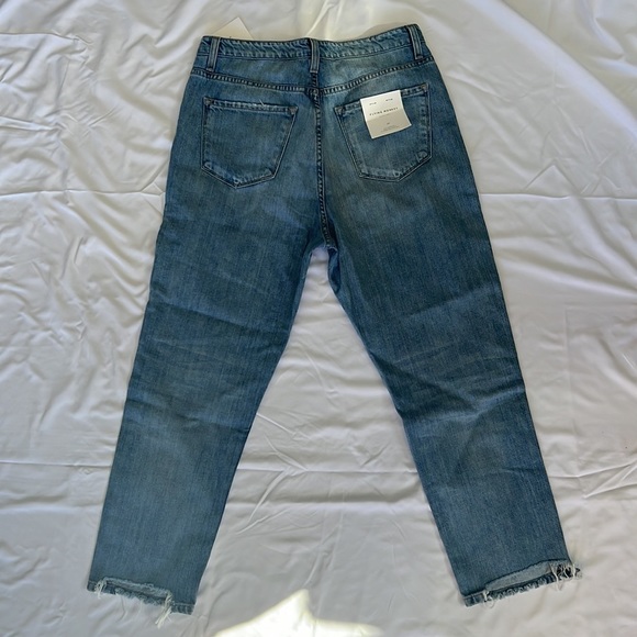 Flying Monkey Distressed Mid Rise Mom Jeans - Picture 6 of 6